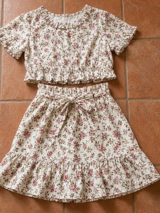 Other - Girl 2-PIece Skirt Set